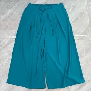 Women’s Marc New York Wide Leg Baggy Pants XL Tahitian Tide